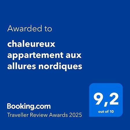 Chaleureux Appartement Aux Allures Nordiques Αρασόν Εξωτερικό φωτογραφία